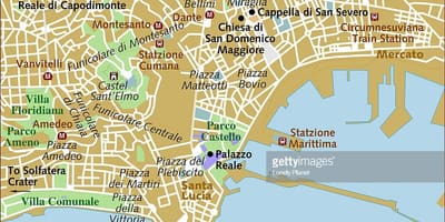 Naples city térkép