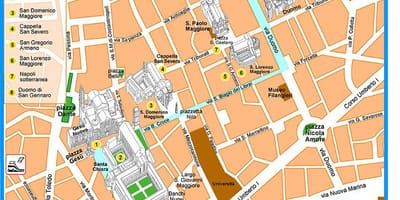Térkép spaccanapoli nápoly